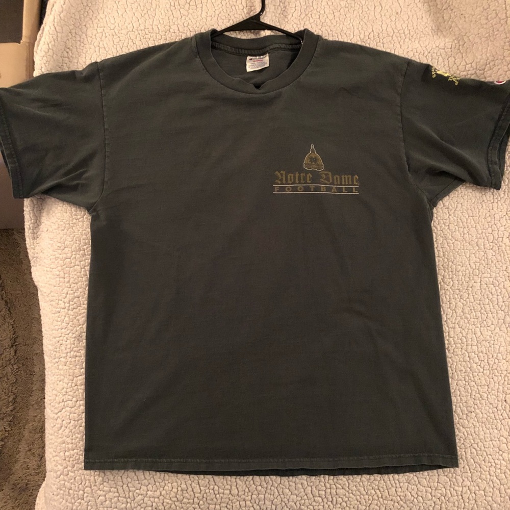 Vintage Champion Notre Dame Football Tee Xlarge